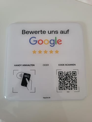 Customer photo review of Tappie Pad - Google