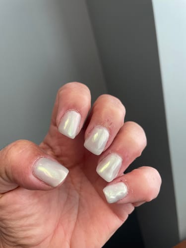 Customer photo review of Chrome Nail Powder Applicators