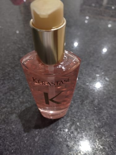 Customer photo review of Kerastase Elixir Ultime L’Huile Rose for colour treated hair -100ml