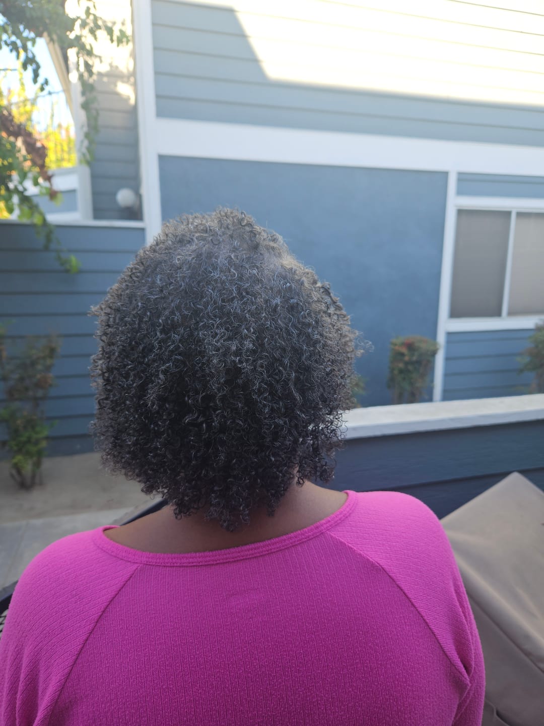 Customer photo review of Growth Serum for Curly Hair | Master's Collection