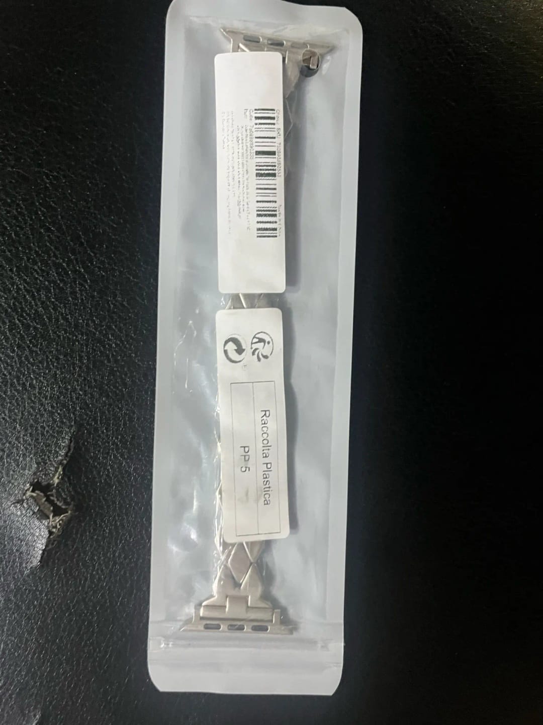 Customer photo review of Apple Watch Stainless Steel Band - Sleek Luxury Strap