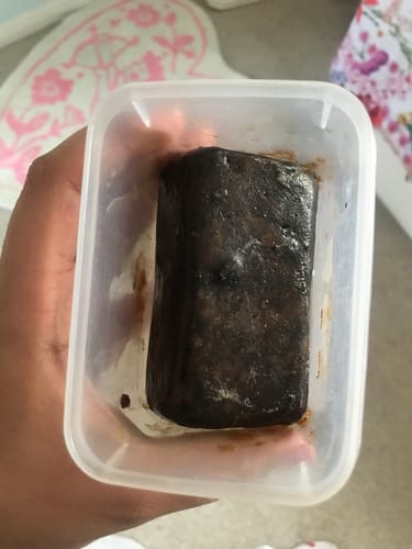 Customer photo review of Anti-Acne & Dark Spots African Soap