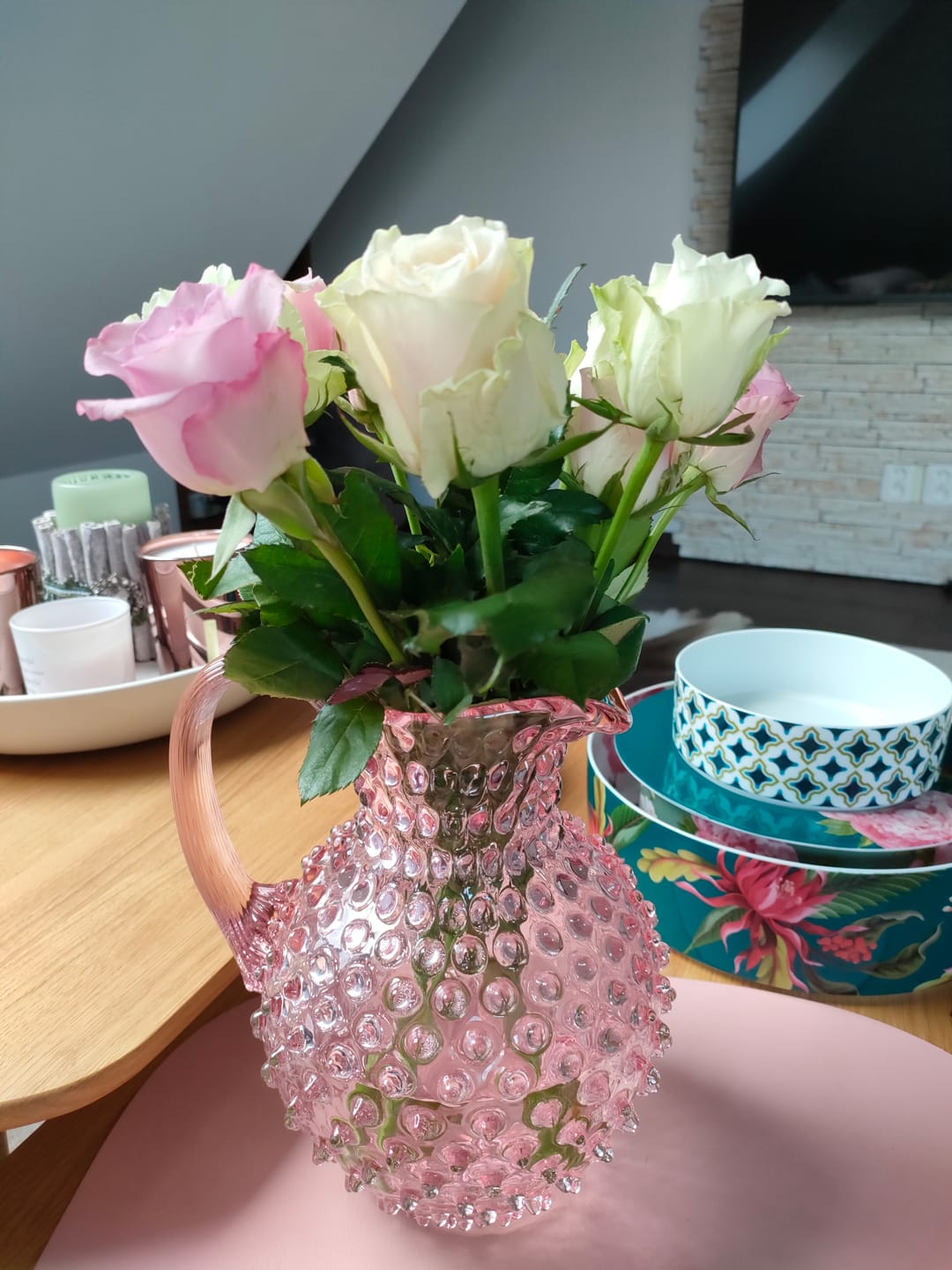 Customer photo review of Hobnail Džbán Rosaline