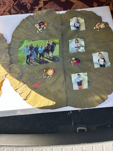 Customer photo review of A5 Rectangle Custom Edible Icing Image