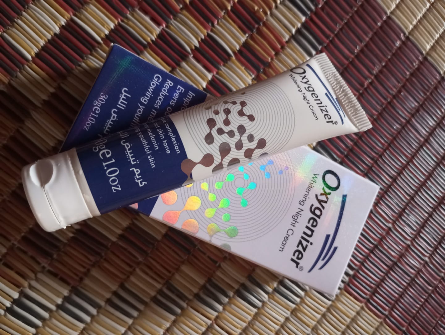 Customer photo review of Cream For Skin Whitening – Oxygenizer