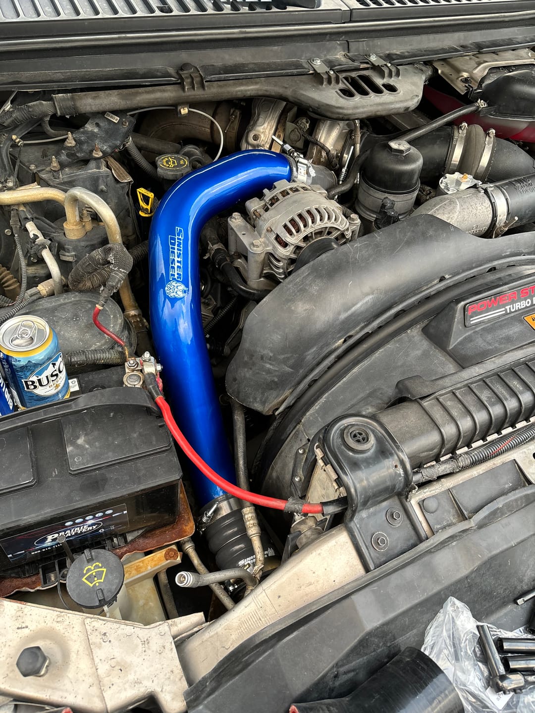 Customer photo review of 2003-2007 Powerstroke Hot Side Charge Pipe (SDG-INTRPIPE-6.0-HOT)