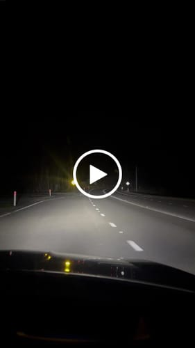 Customer video review of LED Headlight Globes