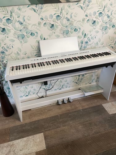 Customer photo review of Donner DEP-20 Portable Keyboard 88-Key Weighted with Stand