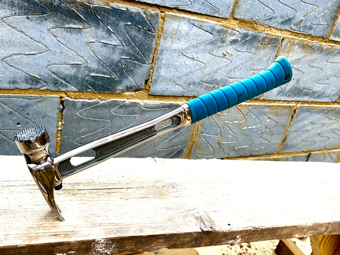 Customer photo review of Martinez Tools | M1 15oz Steel Hammer Head - Polished Edition
