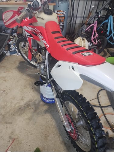 Customer photo review of Custom Seat Cover: 2007-2024 CRF150R/RB
