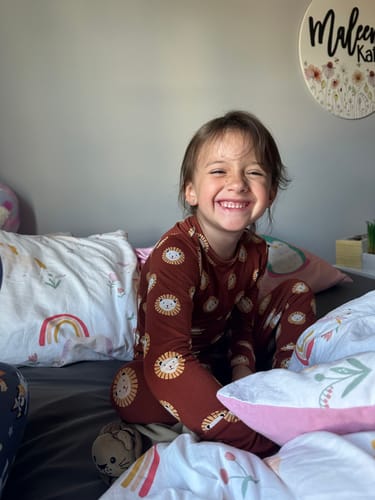 Customer photo review of Lions - Long Sleeve Set