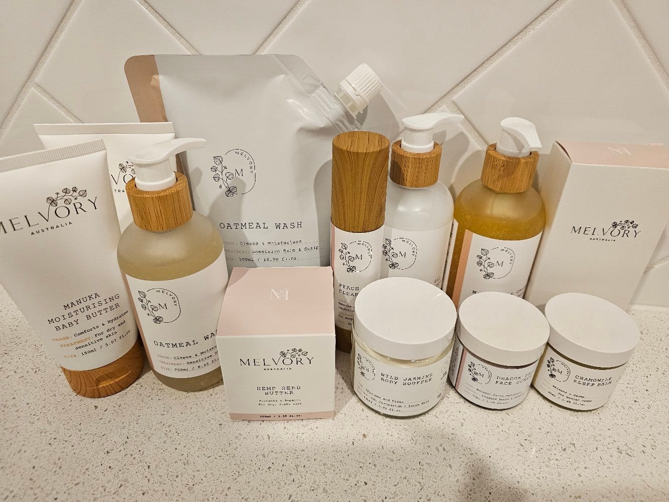 Customer photo review of Mango & Argan Oil Natural Conditioner
