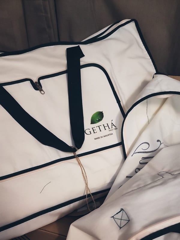 Customer photo review of Getha Organic Cotton Latex Pillow