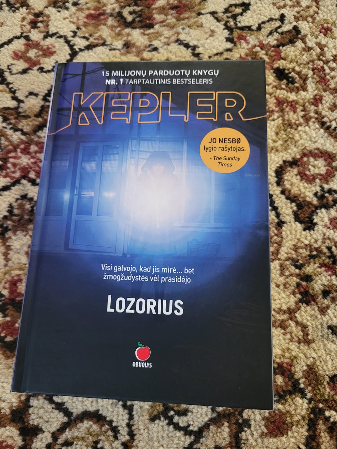 Customer photo review of Lozorius: 7-asis detektyvo Jono Linos serijos šedevras