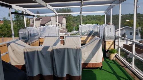 Customer photo review of 18" x 48" Raised Garden Bed