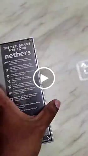 Customer video review of Nethers™ Undercut Trimmer 2.0 for Mens Private Manscaping & Shaving Body Hair