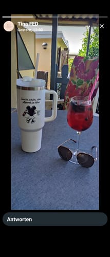 Customer photo review of MOUSE - Personalisierbarer Thermobecher