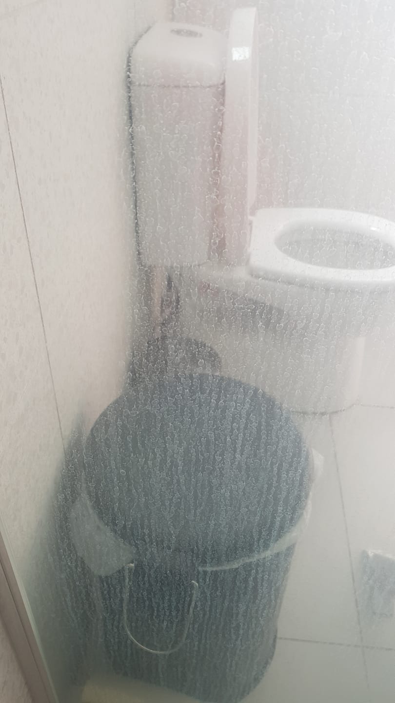 Customer photo review of GLASSGUARD® Glass Restoration Stain Remover Diamond Edition
