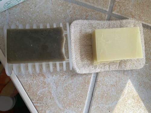 Customer photo review of 3% Herbal-Love Haarseife (Einstiegs-Haarseife/Alle Haartypen)