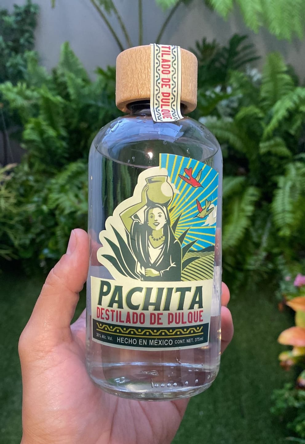 Customer photo review of Destilado de Pulque Joven 37°Alc 750 mL