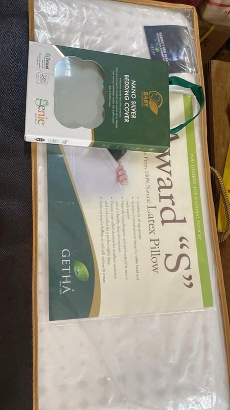Customer photo review of Getha Award S Latex Pillow