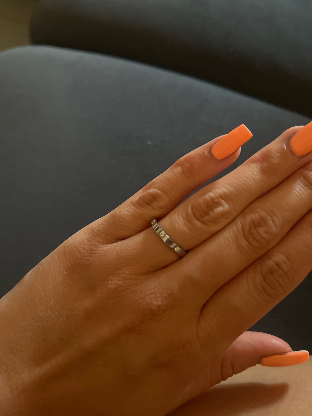 Customer photo review of Lola Ring | 18K vergoldet