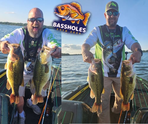 Customer photo review of Personalized Bass Fishing Jerseys, Bass Fishing Long Sleeve Fishing Tournament Shirts | Green IPHW5727