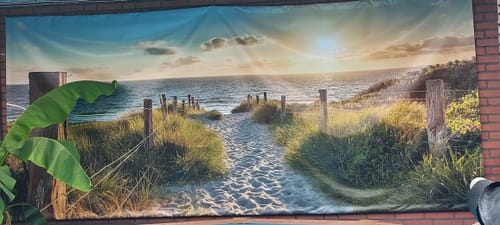 Customer photo review of Banner inkl. Druck