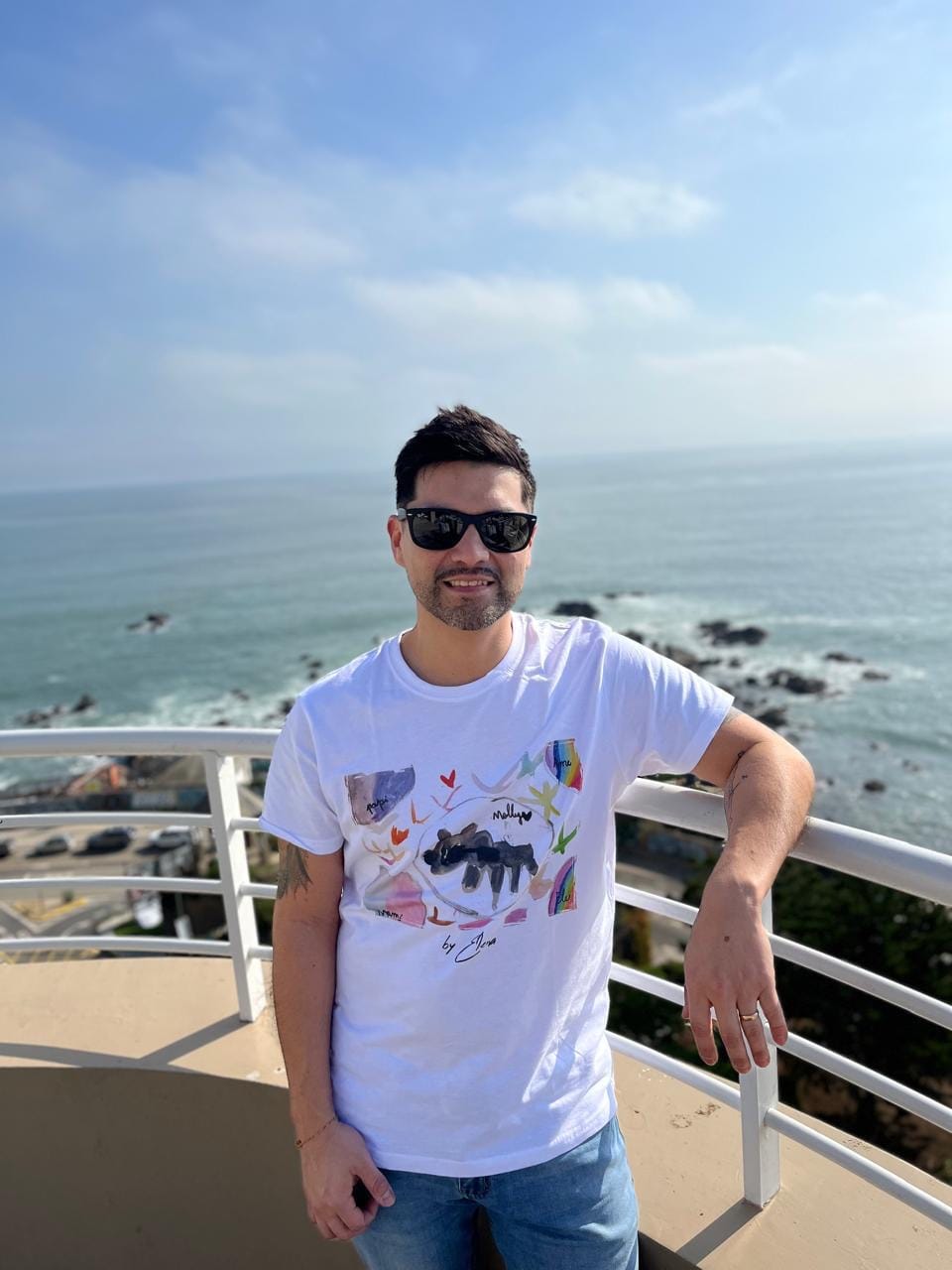 Customer photo review of Polera Personalizada Dibujo