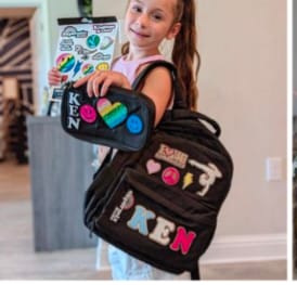Customer photo review of Recycled Backpack