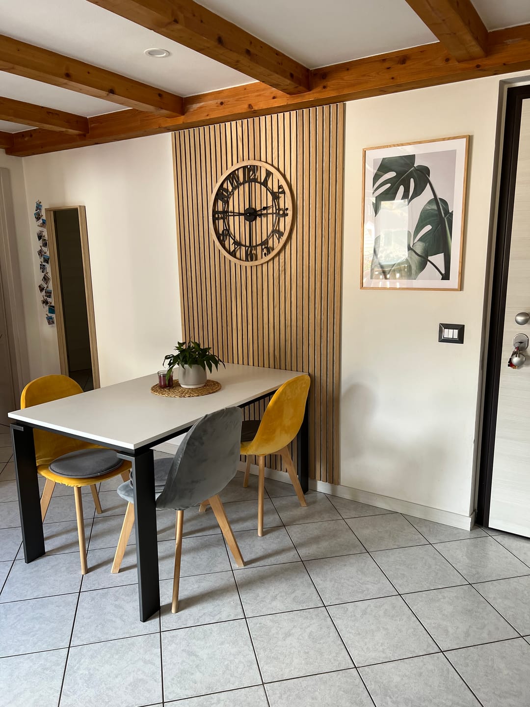 Customer photo review of Dogato acustico in legno | Rovere Chiaro con Feltro Grigio