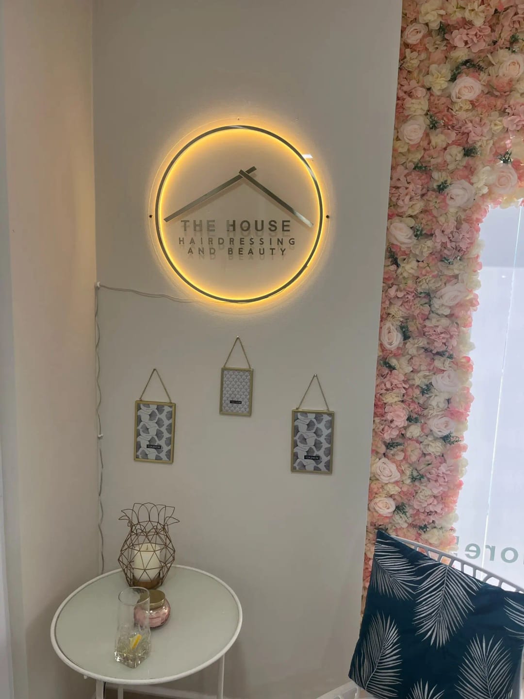 Customer photo review of Custom Neon Sign