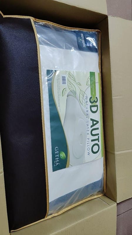 Customer photo review of Getha 3D Auto Latex Pillow