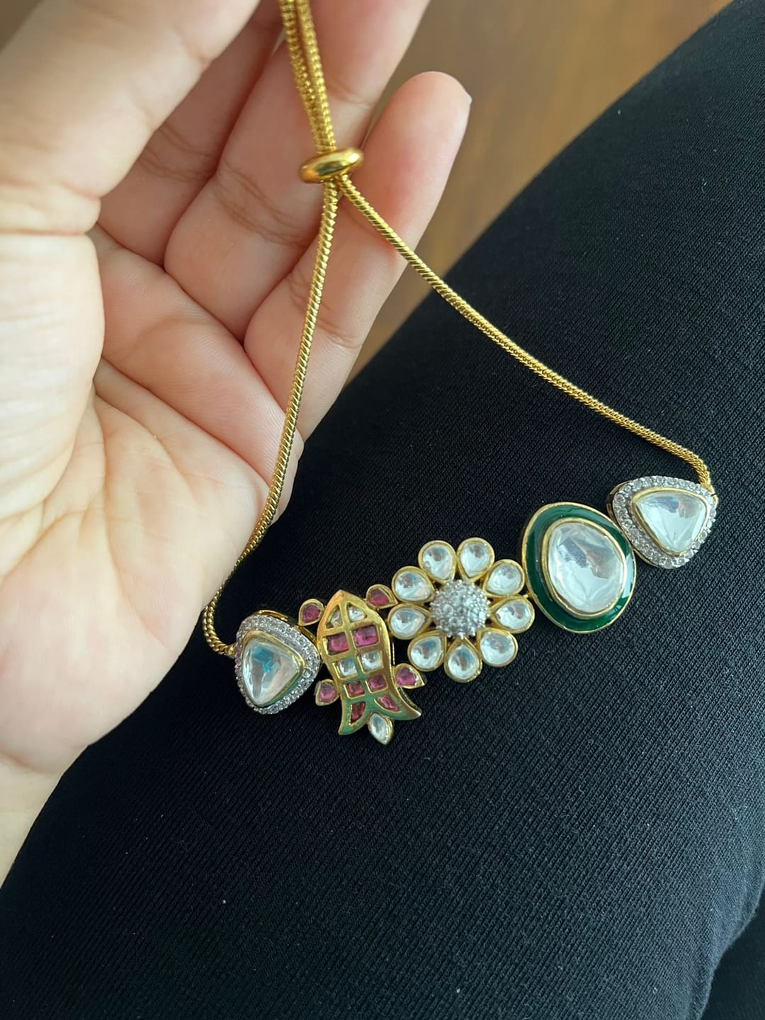 Customer photo review of Qamar Bracelet