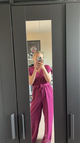 Customer photo review of Jumpsuit Lise Paars