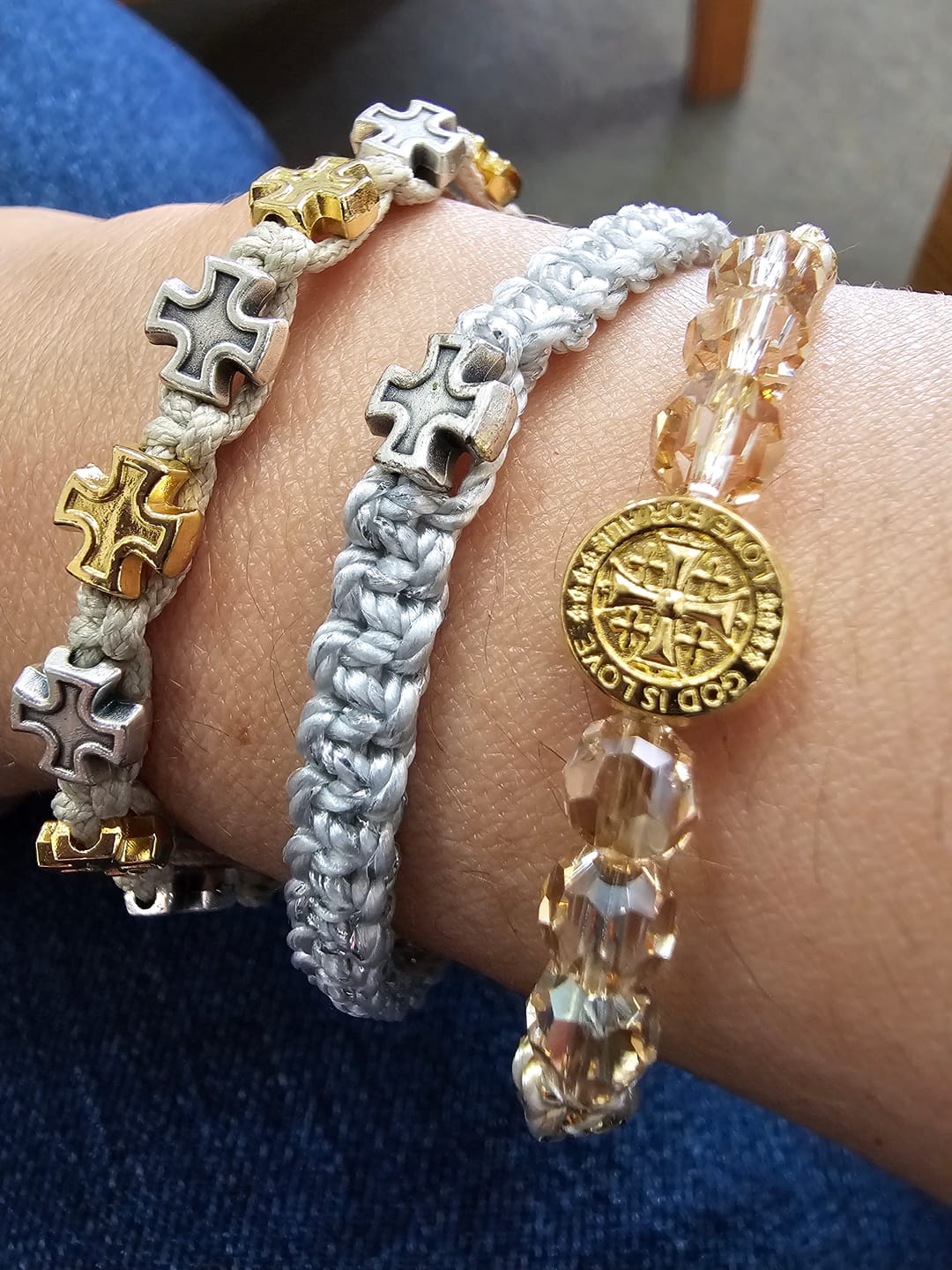 Customer photo review of A Mother's Love Bracelet