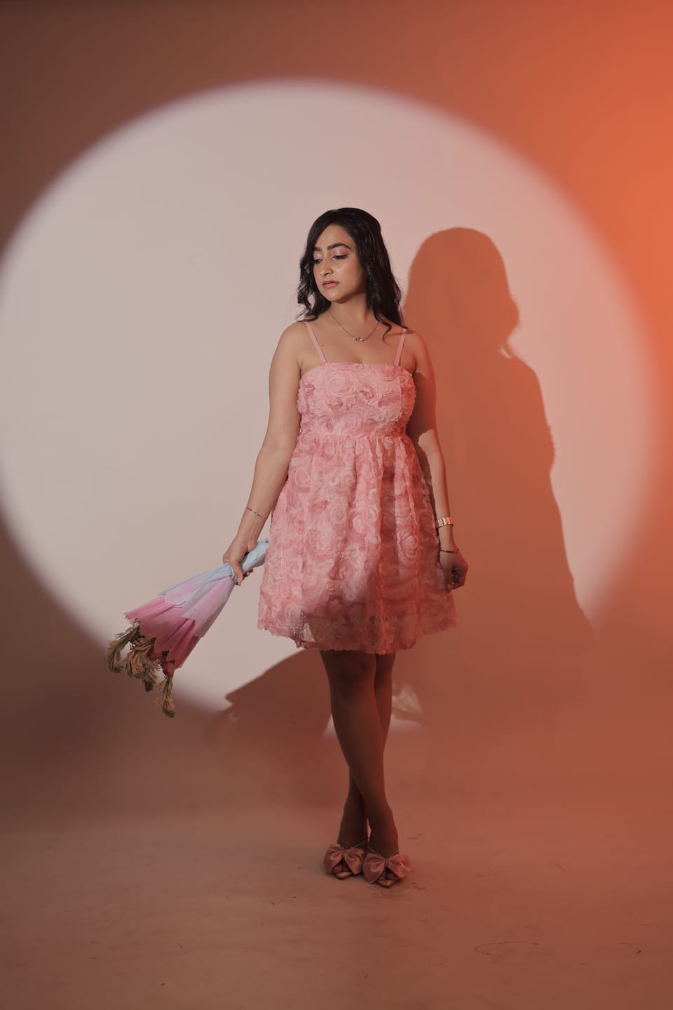 Customer photo review of Veronica 3D Floral Dress