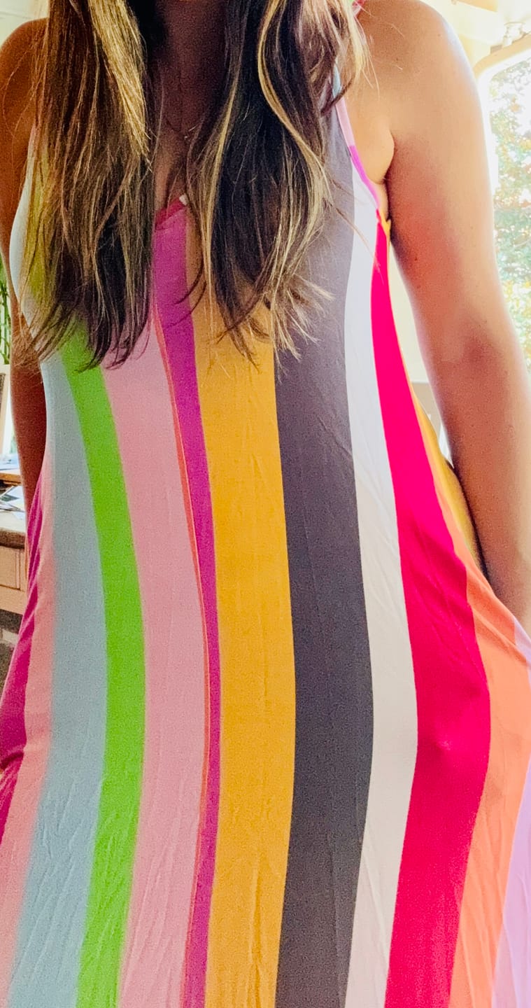 Customer photo review of Malibu Goddess Gown