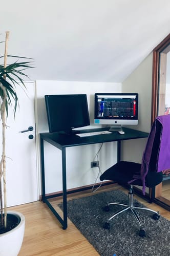 Customer photo review of Escritorio 90 | Línea Black