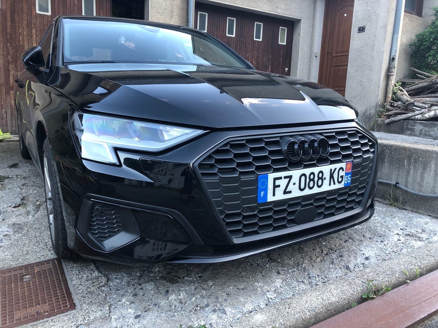 Customer photo review of Logo / Badge Audi Noir Avant / Arrière