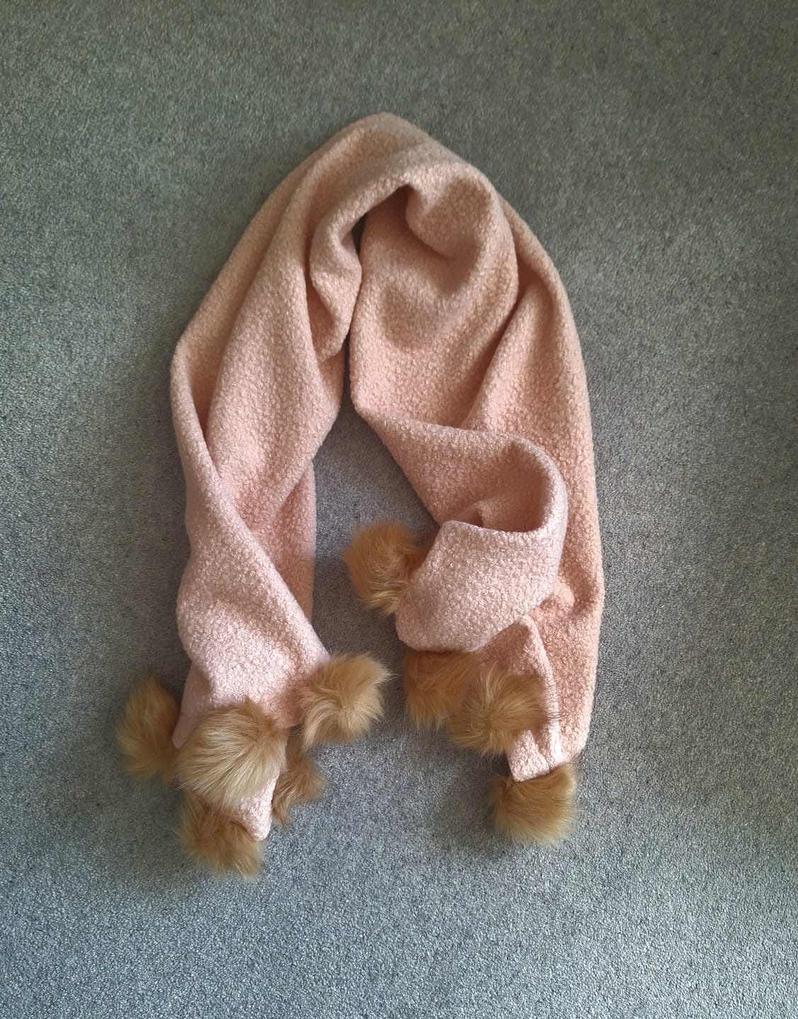 Customer photo review of Plain Boucle Fabric
