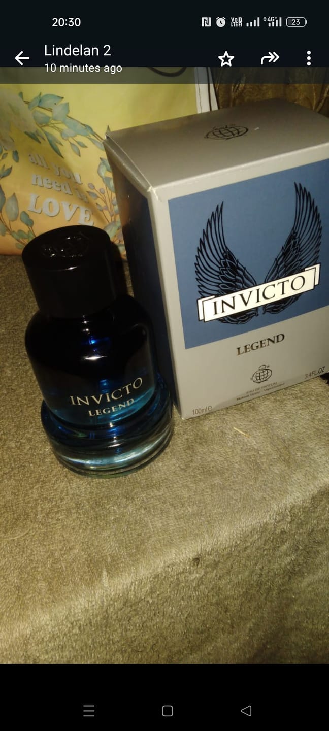 Customer photo review of Invicto Legend EDP 100 ml