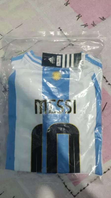 Customer photo review of Conjunto Argentina - Copa America 2024