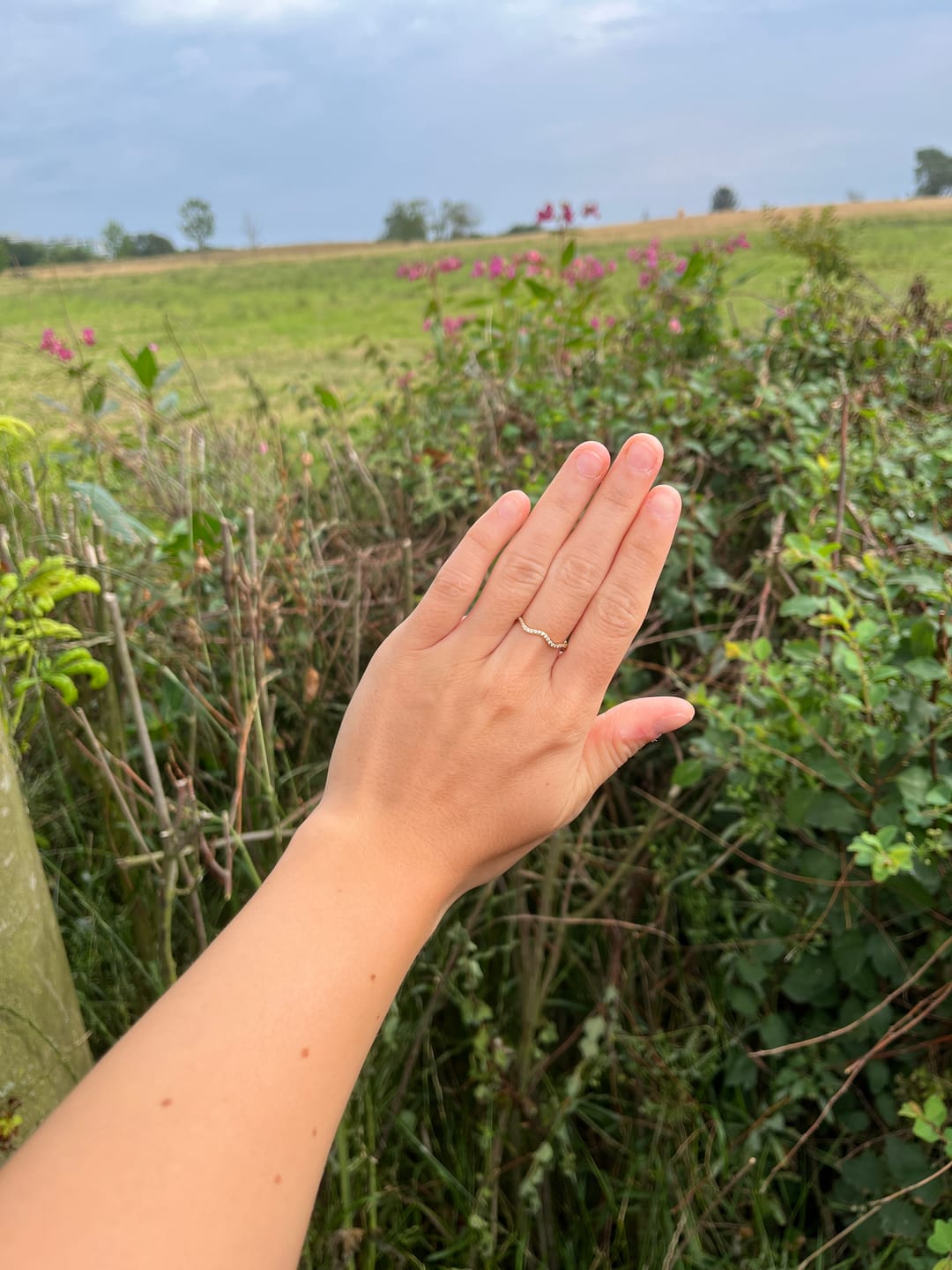 Customer photo review of Wavy Ring | 18K vergoldet