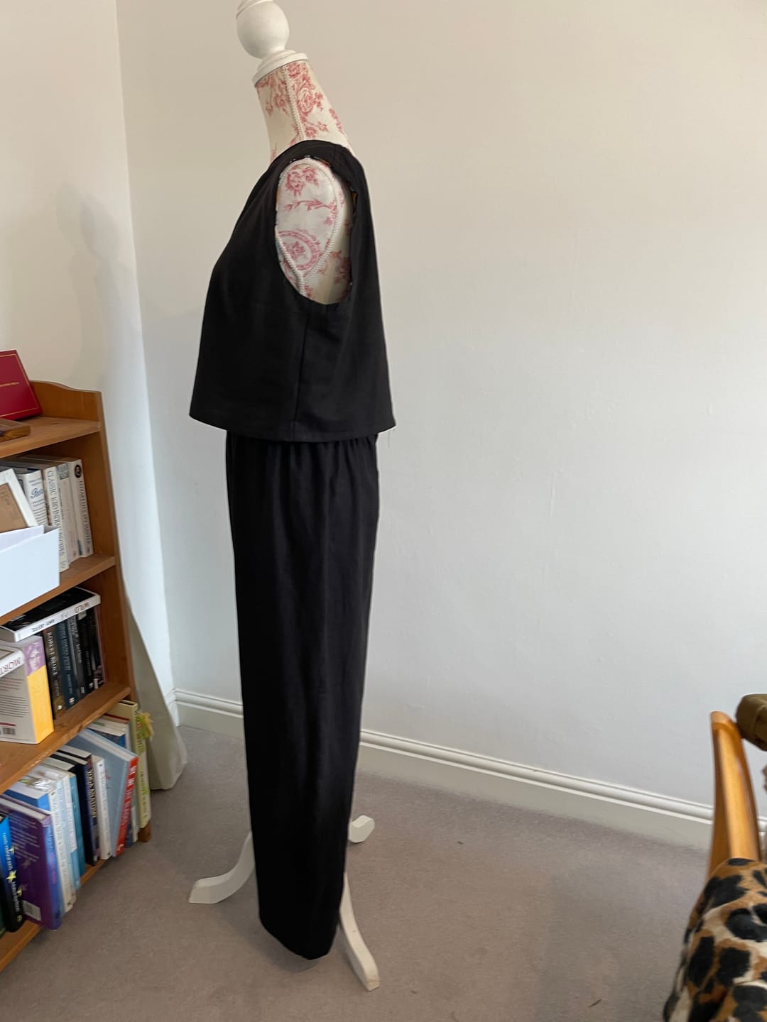 Customer photo review of Viscose Linen Woven Stretch Fabric