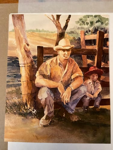 Customer photo review of 8x10 Giclee Fine Art Prints