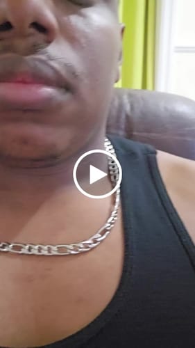 Customer video review of 9mm Figaro Link Chain