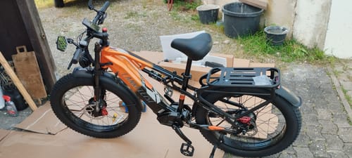 Customer photo review of Lankeleisi MG800 Max 1000W*2 26" Fat Bike Dual Motor E-Mountain Bike 48V 20Ah Samsung Battery E-MTB