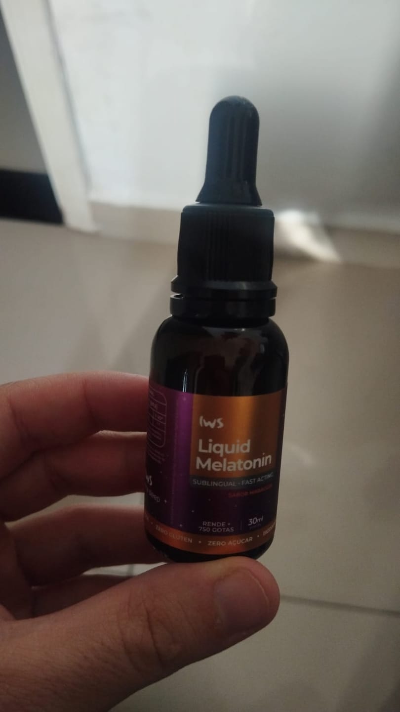 Customer photo review of Melatonina Líquida IWS 30ml Maracujá