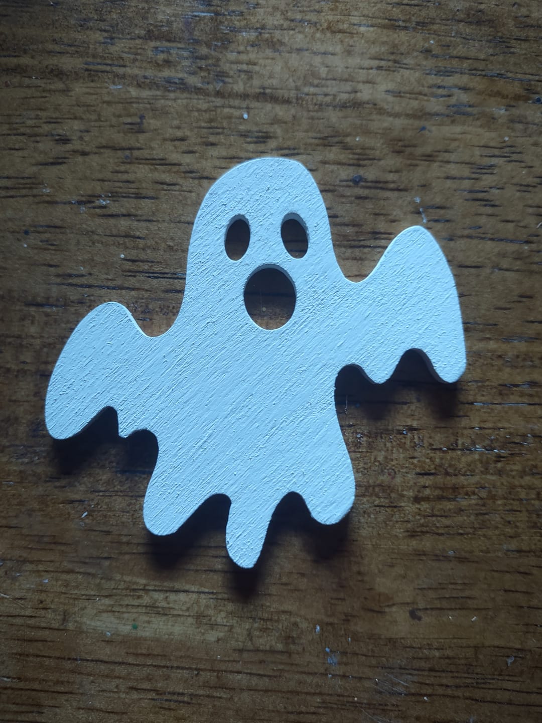 Customer photo review of Unfinished Wood Halloween Ghost Shape - Craft - up to 36" DIY
